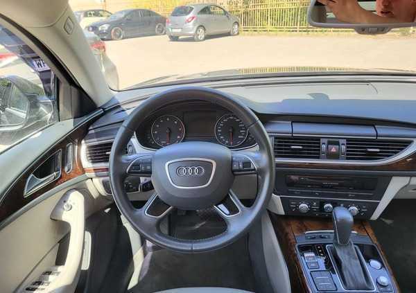 Audi A6 cena 76900 przebieg: 47000, rok produkcji 2014 z Warszawa małe 301